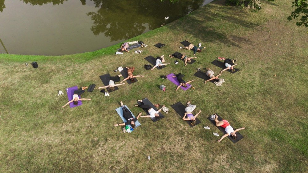 Práctica de yoga
